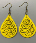 Floral Pattern Earrings
